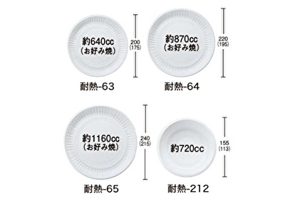 耐熱-212 | 容器なび～食品容器・備品等販売～