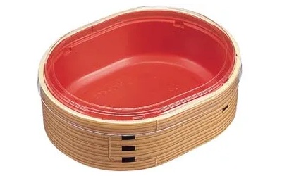 わっぱ　WU-405　透明蓋セット